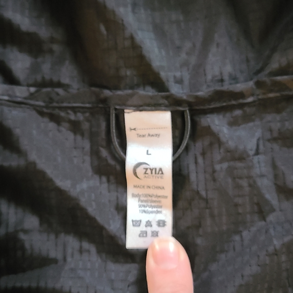 Black ZYIA Active Breeze Jacket
